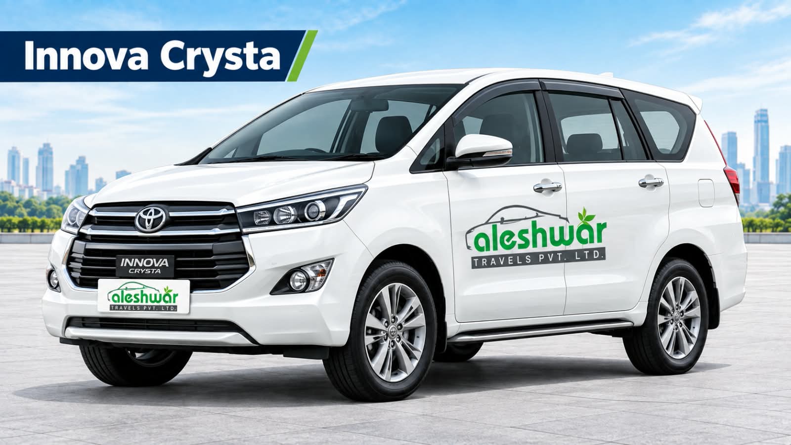 Aleshwar Travels Innova Crysta rental in Pune