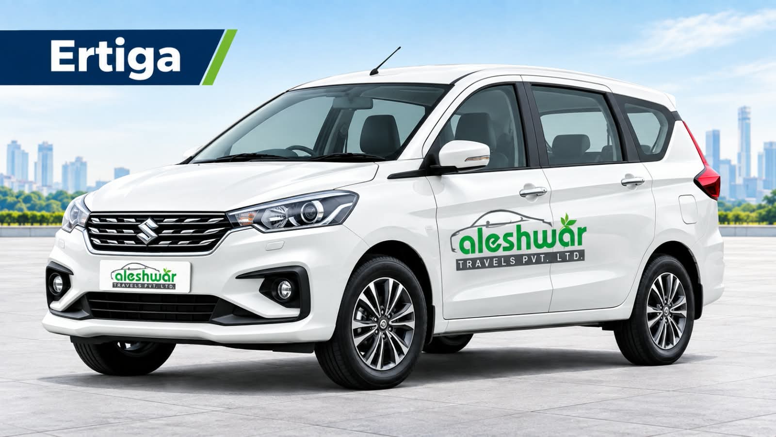 Aleshwar Travels Ertiga rental in Pune