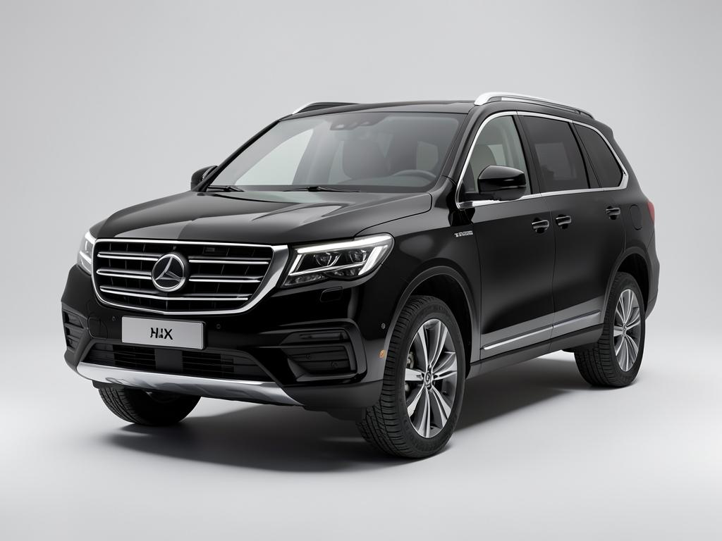 Black premium SUV for luxury corporate travel in Pune
